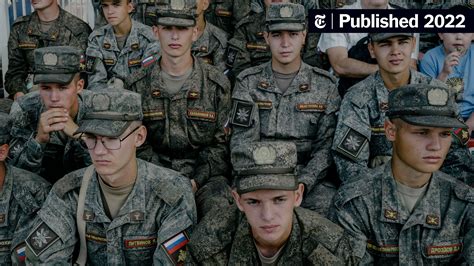 Russia S Draft Sends Barely Trained Men To War In Ukraine The New York Times