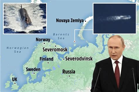 Russian Submarine Armed With Apocalypse Poseidon Torpedo On The Move Spotted In Chilling