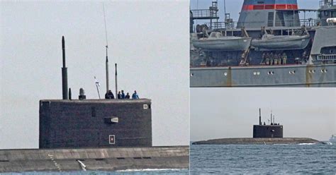 Russian Submarine Spotted In English Channel