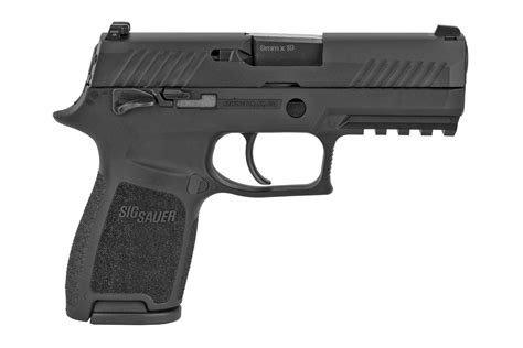 Sig Sauer P320 Compact 9Mm Striker Fired Pistol With Night Sights And Manual Safety Le