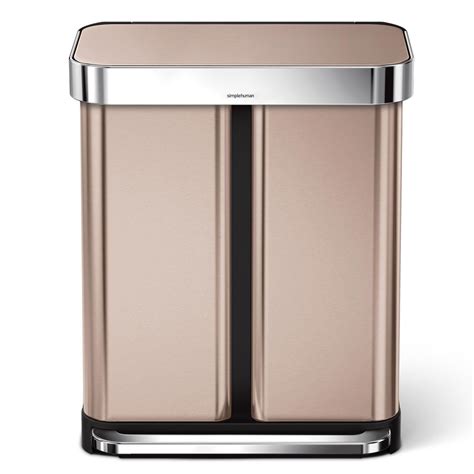 Simplehuman Dual Compartment Trash Can Review The Gold Standard