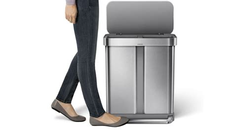 Simplehuman Dual Trash Can Review Is It Worth The Cost Reviewed