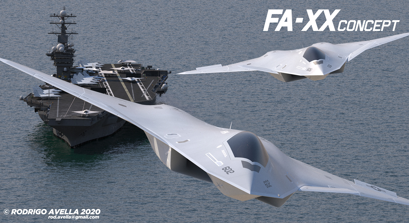 Sixth Generation F A Xx Fighter Upgrade On Behance