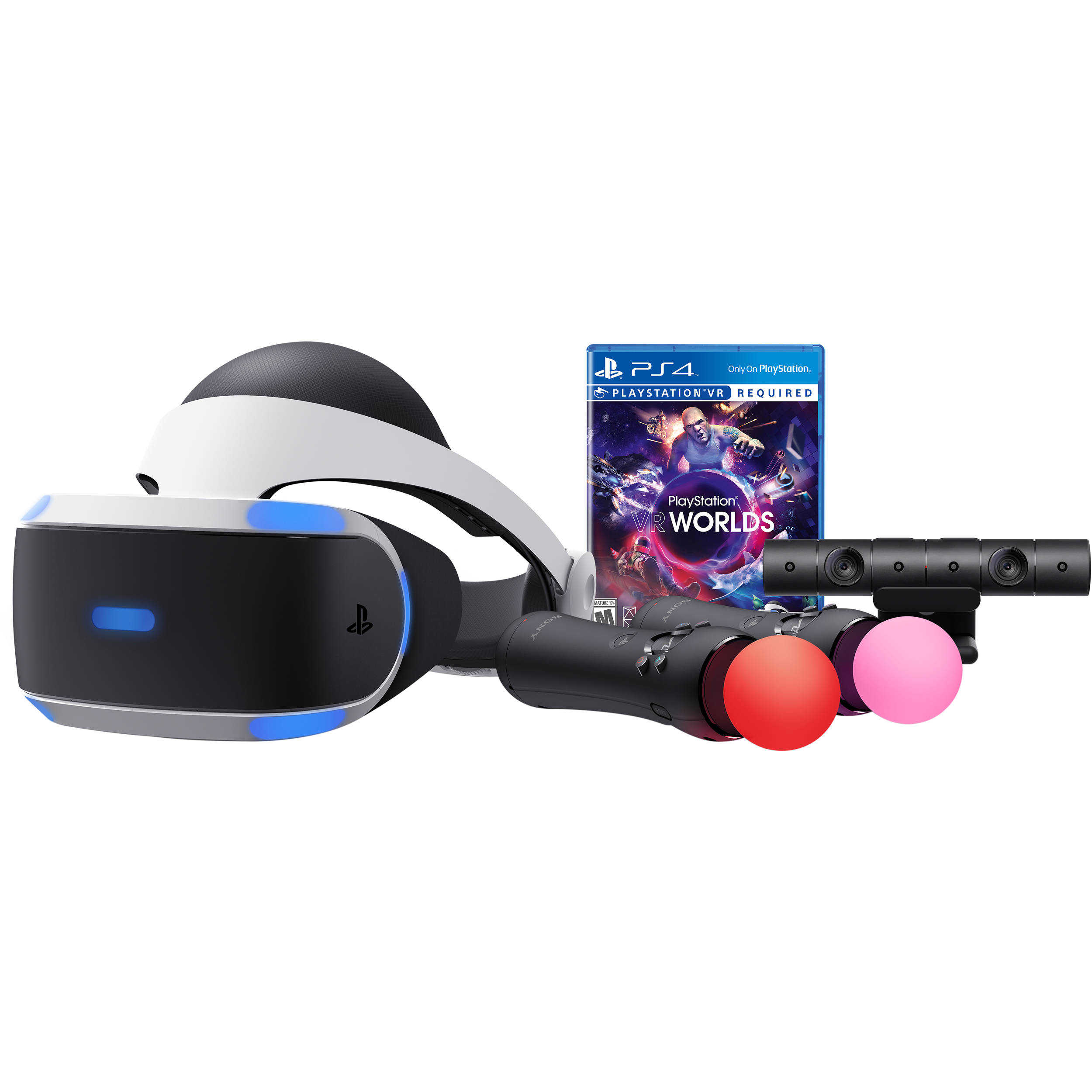 Sony Playstation Vr Vr Worlds Bundle Ps4 3002147 B Amp H Photo