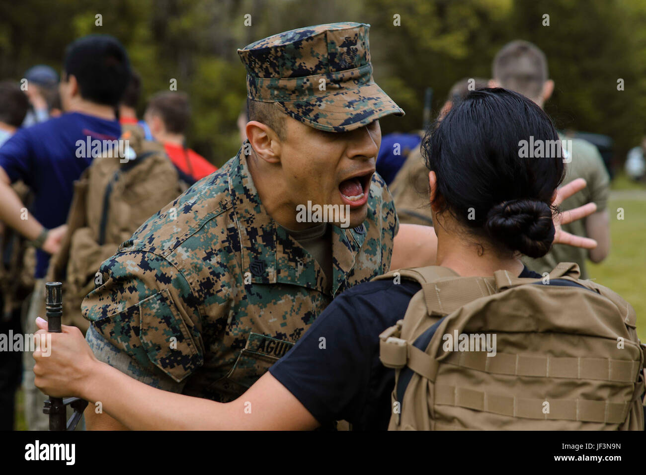 Staff Sgt Juan Aguilera A Sergeant Instructor At Marine Corps Officer Candidate School In