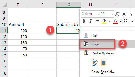 Subtract Multiple Cells Columns In Excel Google Sheets Automate Excel