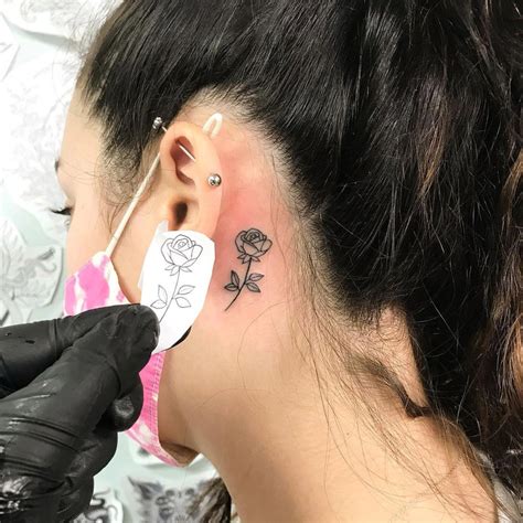 5 Tattoo Ideas Behind Ear