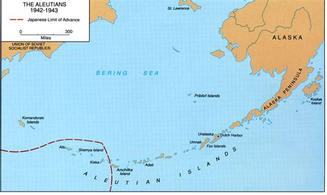 The Aleutian Islands War June 3 1942 August 24 1943