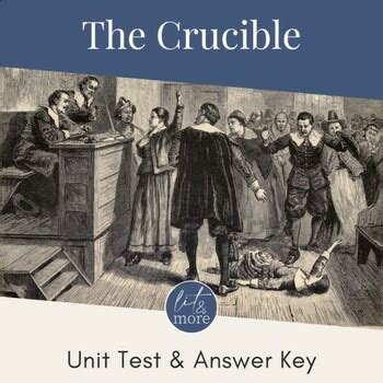 The Crucible Unit Test By Lit And More Tpt