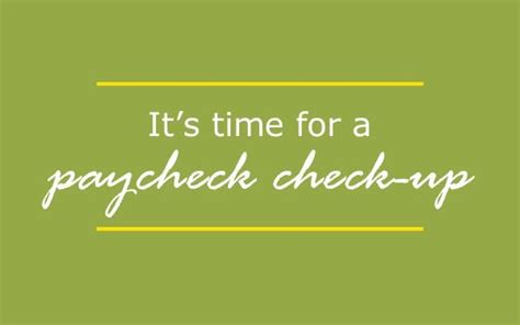 Tips For Your Paycheck Check Ups Symmetry