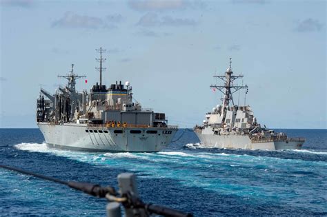 U S 5Th Fleet Area Of Operations Jan 23 2018 U S Navy Sailors And U S Marines Maneuver