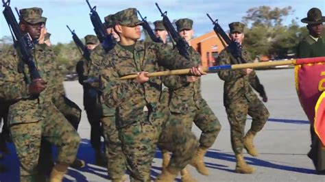 U S Marines Boot Camp Final Drill Youtube