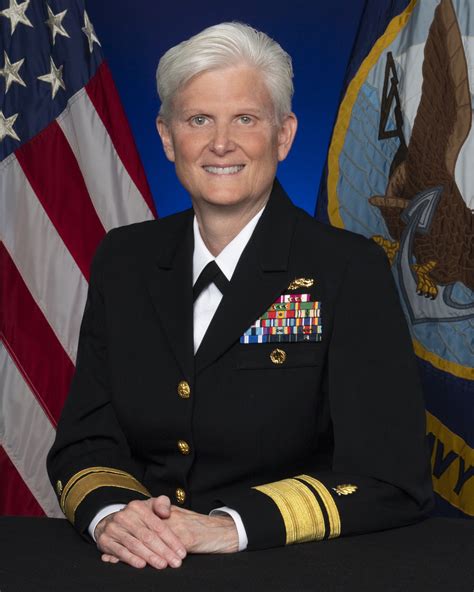 U S Navy Rear Adm Gayle D Shaffer Director Health Services Headquarters Marine Corps