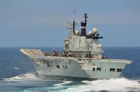 Uk Portsmouth Based Aircraft Carrier Hms Illustrious Up For Sale Theyachtmarket