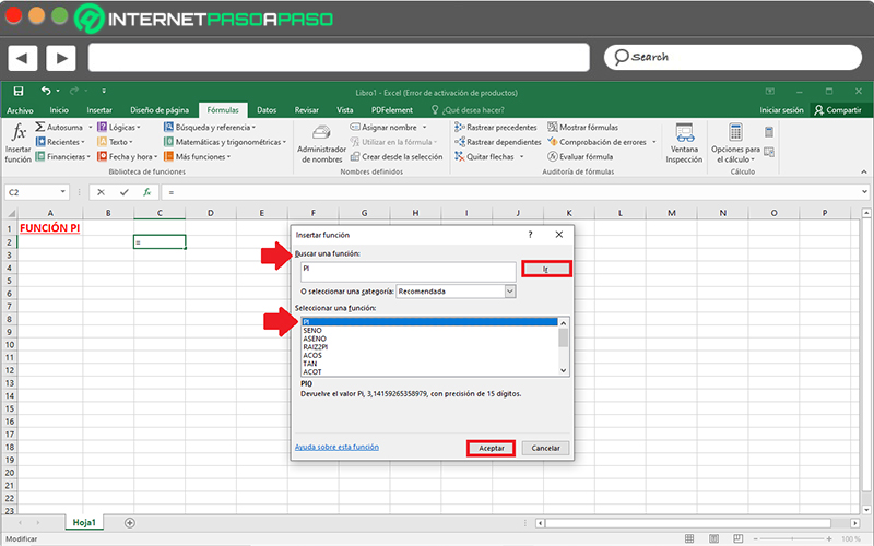 Use Pi Number In Excel Step By Step Guide 2020