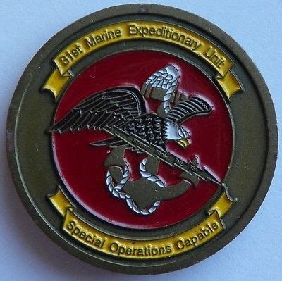 Usmc 31St Meu Marine Expeditionary Unit Challenge Coin Us Marine Corps 325185394