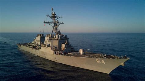 USS Carney Patrols Red Sea