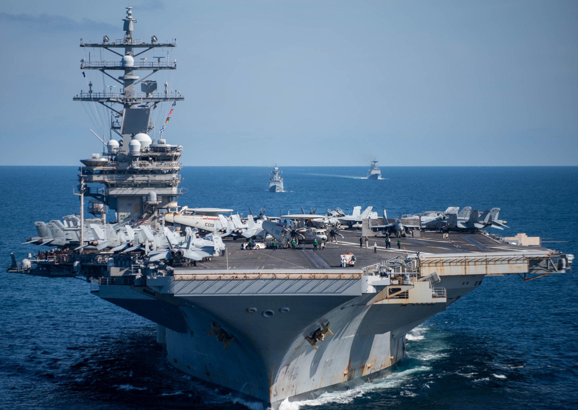 Uss Reagan Begins Sra Following 5Th 7Th Fleet Deployments Naval Sea Systems Command News