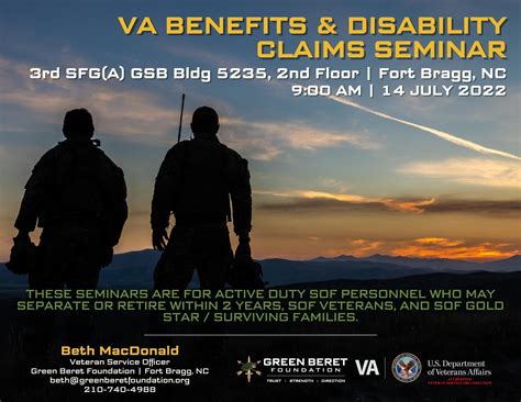 Va Benefits Claims Program Green Beret Foundation