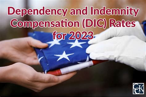 Va Dic Benefits Rates 2024