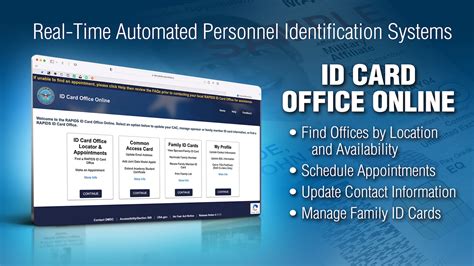 Website Lets Dla Employees Schedule Common Access Card Id Appointments Online Defense