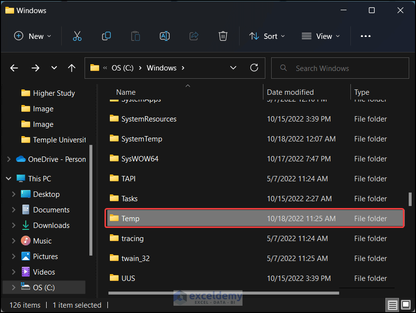 5 Excel Temp File Locations