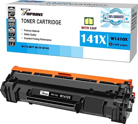 With Chip Compatible 141X W1410x 141A W1410a Toner Cartridge 2000