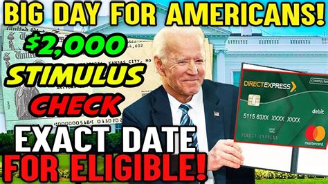 Wow States Now Paying Stimulus Checks Dates For 2 000 Direct Deposit 4Th Stimulus Check