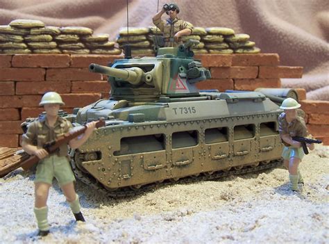 Wwii Plastic Toy Soldiers British Tanks